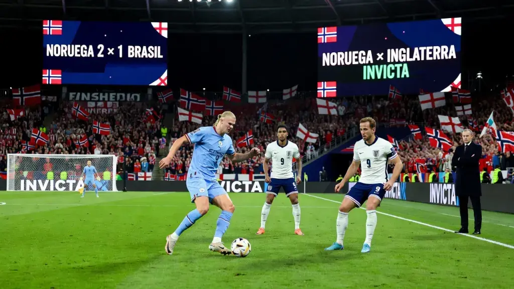 Noruega mira quartas históricas e enfrenta Inglaterra após eliminar o Brasil na Copa